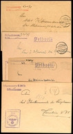 4632 1939/40, 4 Feldpost-Dienstbriefe Mit Stummem Stpl. Bzw. KIEL 1 Vom 5.12.39, 17.12.39, 13.4.40 Und Vom 30.4.40 Sowie - Other & Unclassified