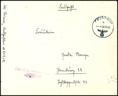 4653 1940, Feldpost-Brief Mit Norm-Stpl. Vom 24.11.40 Sowie Mit Dienst-Stpl. Feldpost-Nr. M 04924 = Führer Der Zerstörer - Other & Unclassified