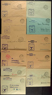 4655 1940, Kriegsmarine, 11 Feldpost-Briefe Der Dienststelle Feldpost-Nr. M 35089 (= Führer Der Sonderverbände West) Aus - Sonstige & Ohne Zuordnung