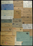 4665 1940-1945, Kriegsmarine, Kleine Sammlung Von 27 Feldpost-Briefen Und -Karten Von Sperrbrecher-Flottillen, Dabei Ver - Sonstige & Ohne Zuordnung