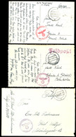 4667 1940/43, Feldpost-Brief Mit Inhalt Und Stummem Stpl. Vom 5.3.40 Sowie Mit Brief-Stpl. Und Absenderangabe Feldpost-N - Other & Unclassified