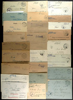 4685 1941-1945, Kriegsmarine, Kleine Sammlung Von 27 Feldpost-Briefen (teilweise Mit Inhalt) Von Kleinen Sperrbrechern,  - Other & Unclassified