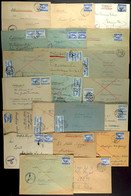 4719 1942/45, Kriegsmarine, 21 Feldpost-Briefe Mit Luftfeldpost-Zulassungsmarken, Dabei: Marine-Zollbefehlsstelle Botewo - Sonstige & Ohne Zuordnung