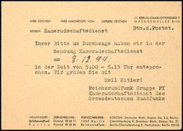 4738 1943/44, Kessel Von Brody (Lemberg), Korrespondenz Mit Ca. 40 Briefen (bis Zum 17.7.44)  Eines Vermissten Soldaten  - Other & Unclassified