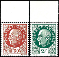 4872 25 - 30 C. Merkur, Iris Und Pétain, 11 Werte Einheitlich Mit Oberrändern, Bis Auf Die Teure 1,50 Fr. Rosakarmin Kom - Andere & Zonder Classificatie