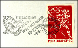 4913 1944, "Olympisches Jahr", 10 F. Rot, Tadellos Gestempelt, Auflage 17.580 Stück, Katalog: 40 BS - Andere & Zonder Classificatie