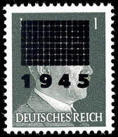 4968 1 Pfg Hitler Dunkelgrau Mit Aufdruck In Type I, Tadellos Postfrisch, Gepr. Opitz Und Zierer BPP, Mi. 100.-, Katalog - Andere & Zonder Classificatie