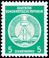 5332 5 Pf Zirkeldienstmarke In Type IIXII Tadellos Postfrisch, Tiefst Gepr. Schönherr BPP, Mi. 250,--, Katalog: 18IIXII  - Autres & Non Classés