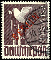 5373 2 Mark Rotaufdruck, Tadellos Gestempelt, Gepr. Schlegel BPP, Mi. 280.-, Katalog: 34 O - Autres & Non Classés