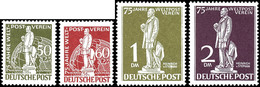 5374 12 Pfg - 2 DM Stephan, 7 Werte Komplett, Tadellos Postfrisch, Unsigniert, Mi. 750.-, Katalog: 35/41 ** - Sonstige & Ohne Zuordnung