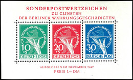 5397 Blockausgabe Währungsgeschädigte, Tadellos Postfrisch, Gepr. Schlegel BPP, Mi. 950.-, Katalog: Bl.1 ** - Andere & Zonder Classificatie