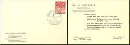 5401 20 Pfg. ERP Auf Amtl. FDC Mit Beigelegtem "Holthöfer" - A6-ÜberreichungsBlatt, Katalog: 71 FDC - Other & Unclassified