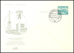 5414 "Berliner Bauten" 7 Pf. Auf Tadellosem FDC, Mi. 400,-, Katalog: 121 FDC - Other & Unclassified