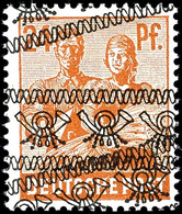 5542 24 Pfg. Mit Normalem Und Schrägem Bandaufdruck, Postfrisch, Gespr. Schlegel BPP, Mi. 180.-, Katalog: 44IDDF ** - Sonstige & Ohne Zuordnung