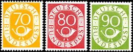 5642 2 - 90 Pfg Posthorn, 16 Werte Komplett, Tadellos Postfrisch, Höchstwerte Gepr. Schlegel BPP, 90 Pfg Mit Fotoattest  - Autres & Non Classés