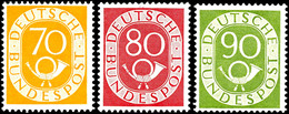 5642 2 - 90 Pfg Posthorn, 16 Werte Komplett, Tadellos Postfrisch, Höchstwerte Gepr. Schlegel BPP, 90 Pfg Mit Fotoattest  - Other & Unclassified