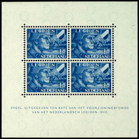 5830 1942, Blockausgabe 12 1/2 C. Legion, Tadellos Postfrisch, Unsigniert, Mi. 100.-, Katalog: Bl.2 ** - Andere & Zonder Classificatie