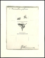 5849 1946, "Tag Der Briefmarke", Nicht Angenommener Entwurf Von G. Wimmer In Der 3,4, Und 5 Phase, Tadellose Erhaltung,  - Autres & Non Classés