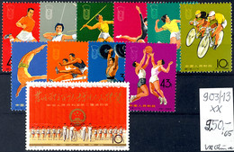 6063 1965, Nationale Sportspiele, Tadellos Postfrisch, Katalog: 903/13 ** - Sonstige & Ohne Zuordnung