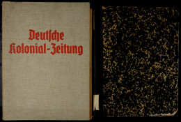 6169 Deutsche Kolonial-Zeitung, Organ Der Deutschen Kolnialgesellschaft, 7. Jhg. 1894, Fest Gebunden, An Den Rändern Etw - Andere & Zonder Classificatie