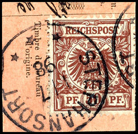 6358 50 Pfg Krone/Adler, Stempel STEPHANSORT 1/7 98, Auf Briefstück, Signiert BOTHE BPP, Katalog: M50d BS - Sonstige & Ohne Zuordnung