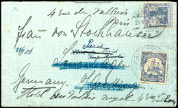 6421 20 Pfg Kaiseryacht Auf Brief Nach Bei Lewenhagen Bei Göttingen Mit Ank.-Stempel Dransfeld. Dort Mit 20 Pfg Germania - Duits-Nieuw-Guinea