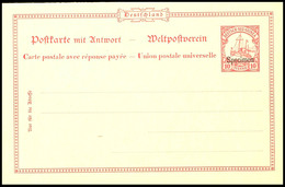 6439 Karte Kaiseryacht 10/10 Pfg Mit Aufdruck "Specimen", Tadellose Erhaltung, Katalog: P11Sp BF - Nouvelle-Guinée