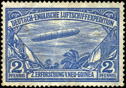 6555 2 Pf. Spendenmarke, Deutsch-Englische Luftschiffexpedition Neu-Guinea, Ungebraucht (Büge)  * - Autres & Non Classés