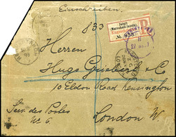 6601 1899, POST ÜBER DNG: Markenloser Dienstbrief Der Postagentur Jaluit Mit K1 JALUIT/MARSCHALL-INSELN 25/1 99 Via DNG  - Autres & Non Classés