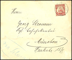 6652 1910, 10 Pfg Kaiseryacht Auf Brief Mit Inhalt, Stempel RABAUL DNG 1/10 10, Nach München. Absender: Anton Mayer (Abs - Sonstige & Ohne Zuordnung