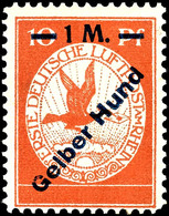 6841 1 M. Gelber Hund, Ungebraucht, Pracht, 600,-, Katalog: V * - Andere & Zonder Classificatie