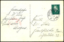 6898 1929, Österreichfahrt Mit Abwurf Rosenheim, Fotokarte Mit Bordstempel Vom 2.Mai. Und 8 Pfg. Reichspräsidenten Mit S - Other & Unclassified
