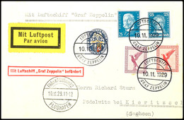 6938 1929, Fahrt Nach Frankfurt, Bordpost Bis Frankfurt, Brief Mit U.a. 25 Pfg. Nothilfe-Sondermarke Und Allen Stempeln, - Andere & Zonder Classificatie