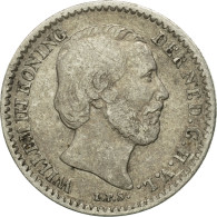 Monnaie, Pays-Bas, William III, 10 Cents, 1885, TTB, Argent, KM:80 - 1849-1890 : Willem III