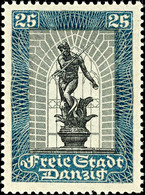 8839 25 Pf. Neptunbrunnen In B-Farbe Tadellos Postfrisch, Tiefst Gepr. Kniep BPP, Mi. 110,-, Katalog: 219b ** - Other & Unclassified