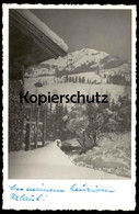 ALTE POSTKARTE AUS MEINEM HEURIGEN URLAUB STEMPEL WELS OBERÖSTERREICH 1944 Schnee Berg Ansichtskarte AK Cpa Postcard - Wels