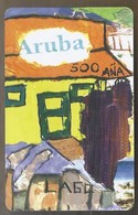Telefoonkaart. ARUBA PHONE CARD. 91055A5. Now Trunking. 120 Units. SETAR. 120 Units. - Antilles (Netherlands)