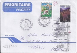 TP N° 628 + DIVERS SUR LETTRE  DU 12.06.06 POUR LE LIBAN - Storia Postale