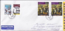 TP N° 631x2 + DIVERS  SUR LETTRE RECOMMANDEE DU 6.11.06 POUR LA FRANCE - Brieven En Documenten