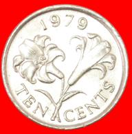 # FLOWER (1970-1985): BERMUDA ★ 10 CENTS 1979! LOW START ★ NO RESERVE! - Bermudes