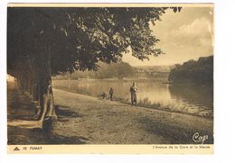 CPA.(08) Fumay. Avenue De La Gare Et La Meuse.  (B.043) - Fumay