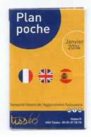 PLAN POCHE Transports Urbains De L'Aglomération Toulousaine M T BUS  Tisséo  JANVIER 2014 - Europa