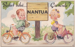 ¤¤  -  NANTUA  -  Carte à Système  -  Vélos  -  ¤¤ - Nantua