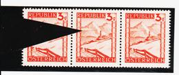 NEU1134 ÖSTERREICH 1947 Michl 838 I PLATTENFEHLER GEMSE SIEHE ABBILDUNG - Variétés & Curiosités