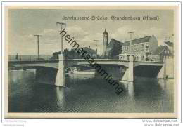 Brandenburg/Havel - Jahrtausendbrücke 30er Jahre - Brandenburg