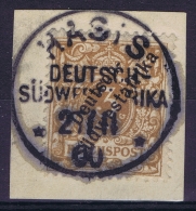 Deutsch-Südwestafrika  Mi 5 HASIS Stempel 44 - África Del Sudoeste Alemana