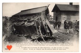 22923-LE-78-LA CATASTROPHE DE VILLEPREUX-LES-CLAIES-18 Juin 1910-Dans Ce Terrible Accident,l'express 477 Allant à Granvi - Villepreux