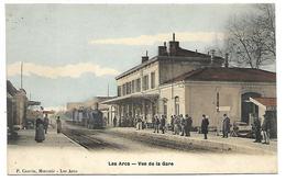 LES ARCS - Vue De La Gare - TRAIN - Les Arcs