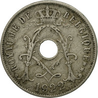 Monnaie, Belgique, 25 Centimes, 1922, TB+, Copper-nickel, KM:69 - 25 Cent