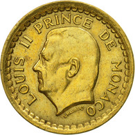 Monnaie, Monaco, Louis II, Franc, Undated (1943), TB+, Aluminium, Gadoury:MC131 - 1922-1949 Louis II